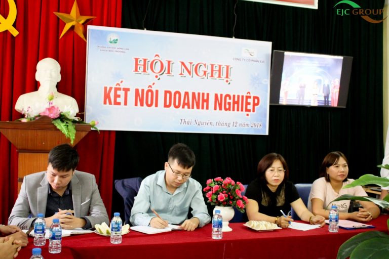 Công ty cổ phần EJC tham gia Hội nghị “Kết nối doanh nghiệp” tại Đại học Nông Lâm Thái Nguyên